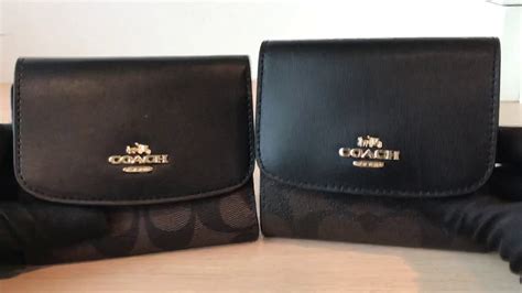 authentic coach wristlet vs fake|are coach wallet zippers real.